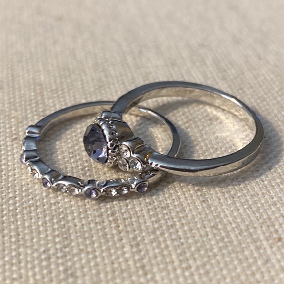 Crystal ring set - Picture 3 of 4